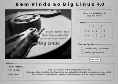 Big Linux: instalar no HD